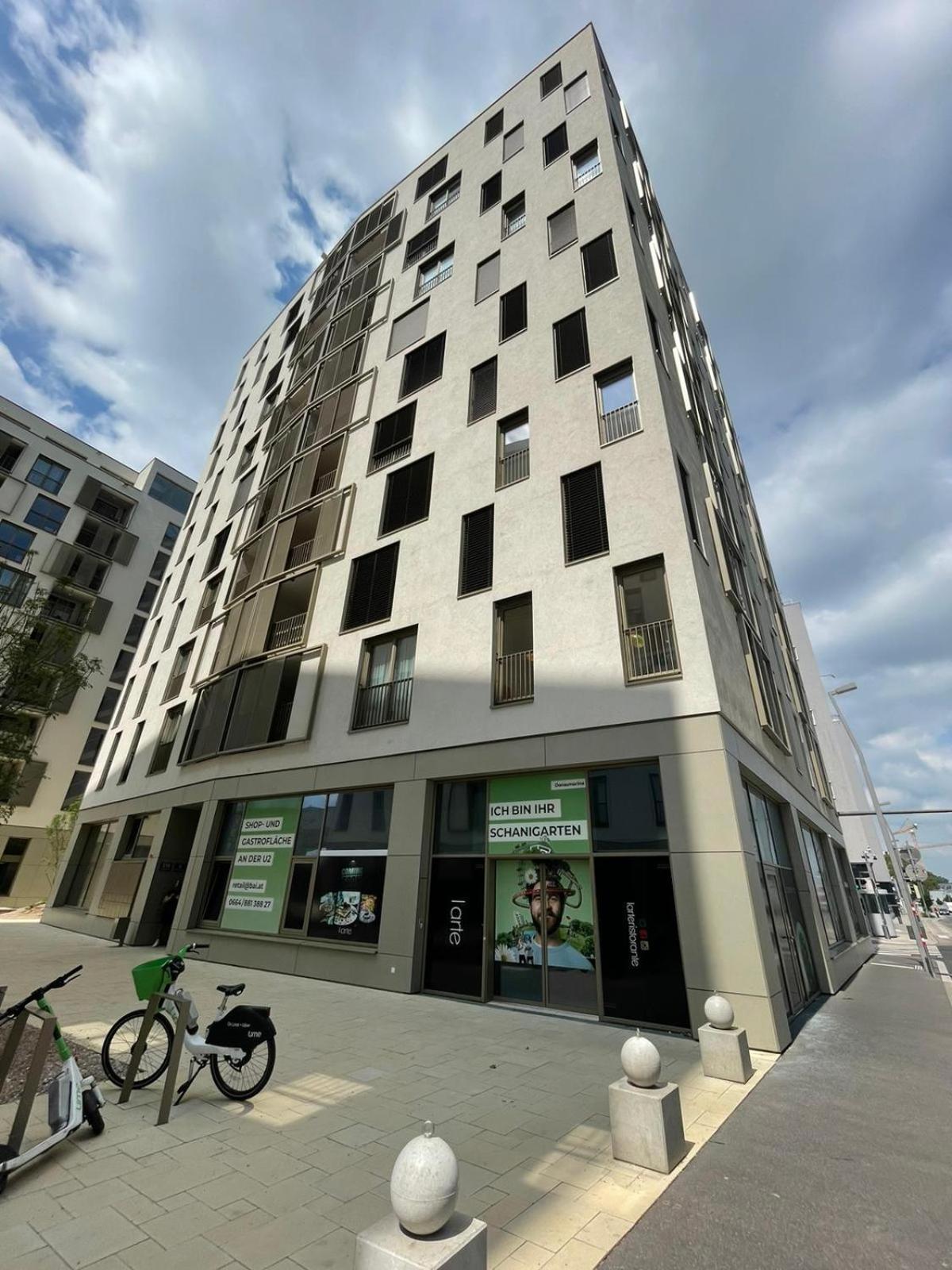 Donaublick Oasis: Stylische Wohnung فيينا المظهر الخارجي الصورة